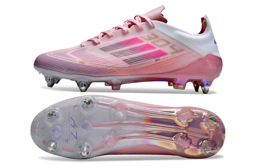 adidas F50 Adizero SG — Pink/White/Purple