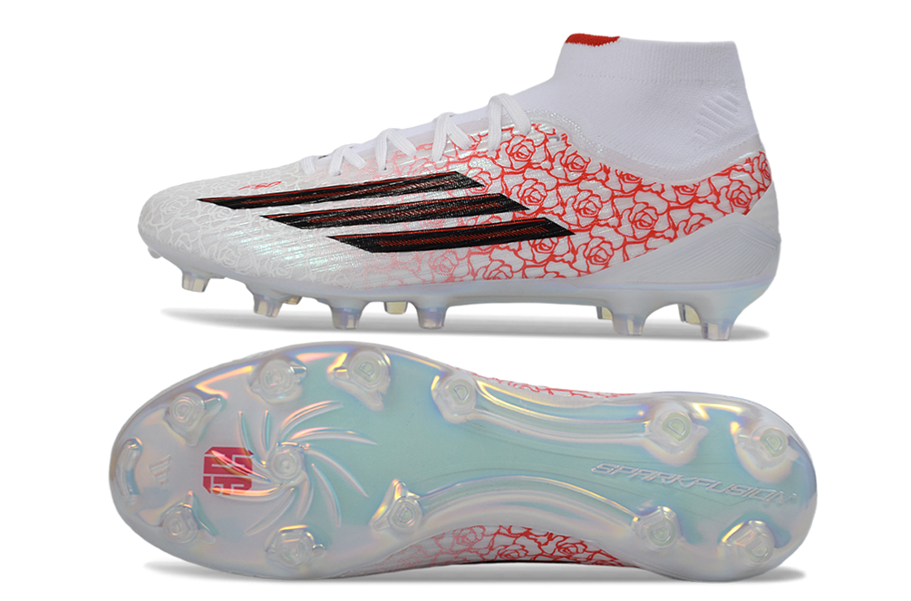 adidas X FG — White/Red (II)