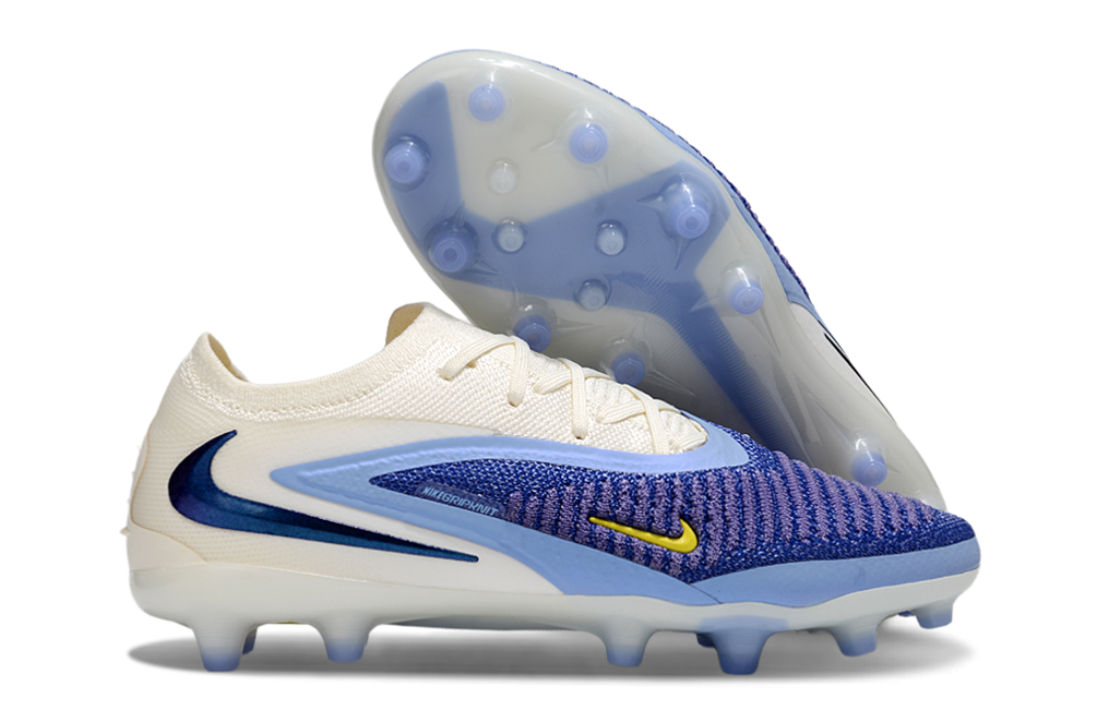 Nike Phantom GX AG — Cream/Blue/Light Blue
