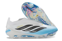 adidas Predator Elite FG — White/Blue (II)