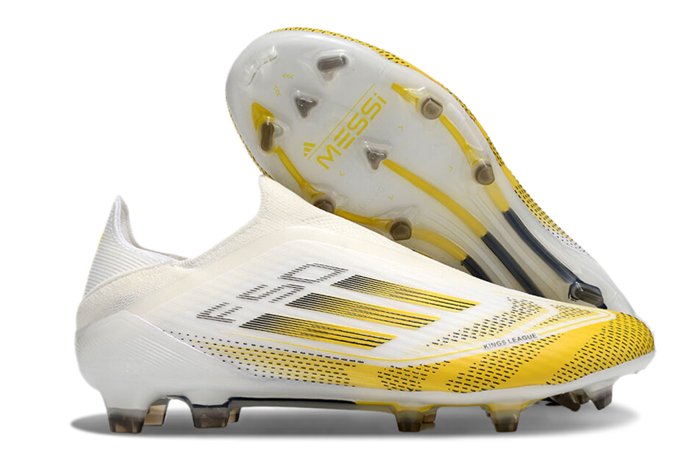 adidas F50 Elite Messi FG — Cream/Gold