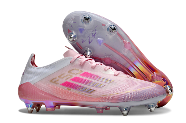 adidas F50 Adizero SG — Pink/White/Purple