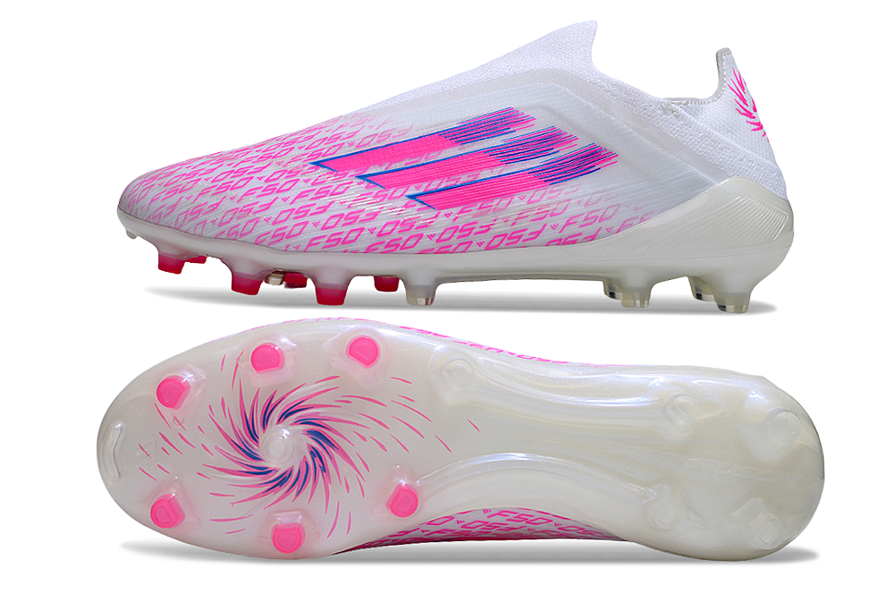 adidas X FG — White/Pink