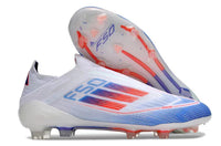 adidas F50 Elite FG — White/Blue/Red (I)