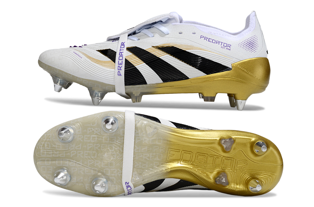 adidas Predator Remake SG — White/Gold/Black