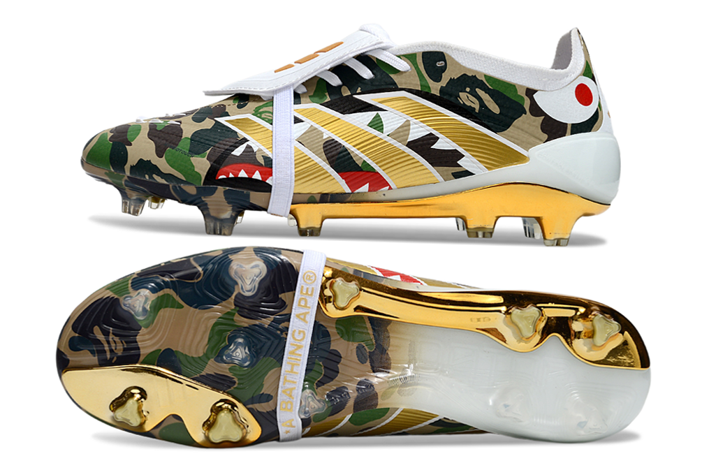 adidas Predator Elite FG — Camo/Gold